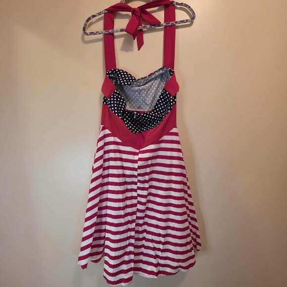 Tide Queen Americana Halter Dress XXL - Picture 3 of 5